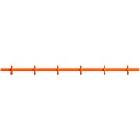 String - Relief Hakenleiste, mittel, 82 cm, orange von String