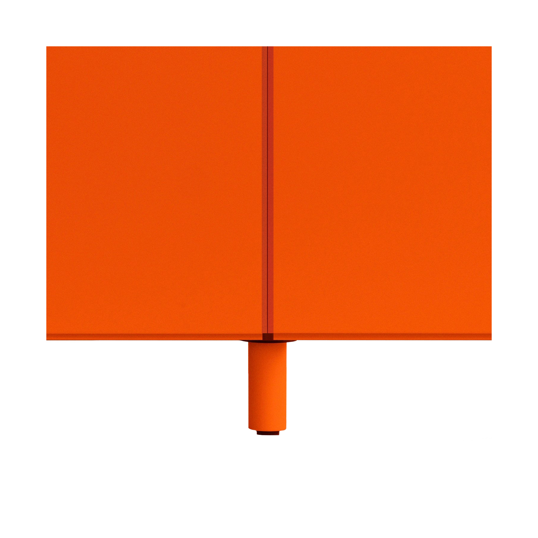 String - Relief Verbindungsbein 2er Set - orange/HxØ 6,5x2,8cm von String