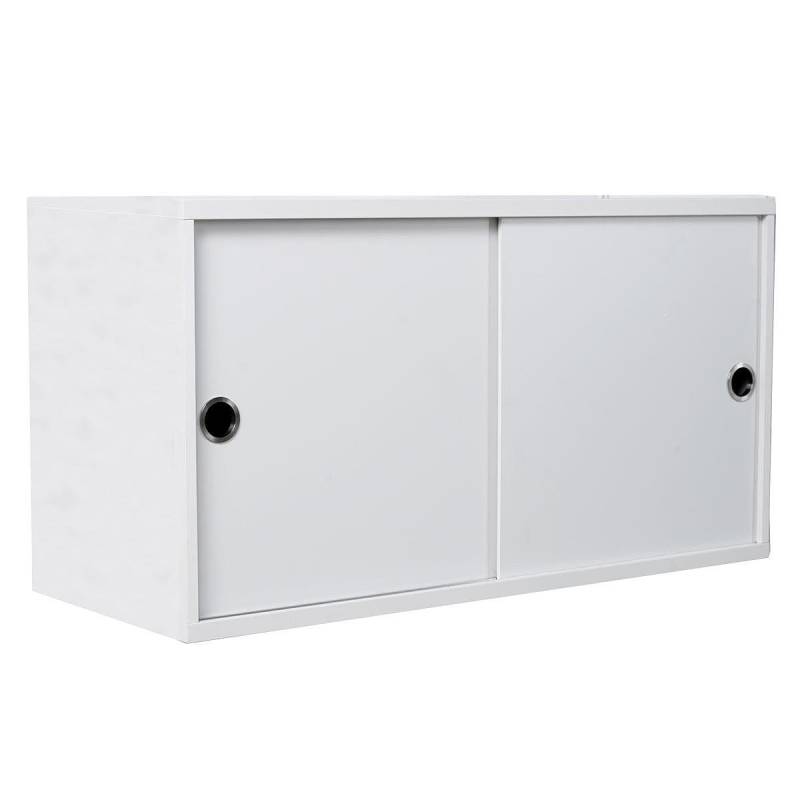 String Schrankmodul Schiebetür Schrank Kommode Sideboard Wandboard Mdf Weiß   B-Ware von String