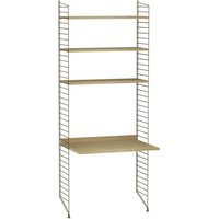 String Furniture - Schreibtisch mit Regal Kinderzimmer Bundle C von String Furniture