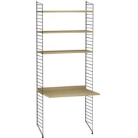 String Furniture - Schreibtisch mit Regal Kinderzimmer Bundle C String Furniture - Schreibtisch mit Regal Kinderzimmer Bundle C von String Furniture