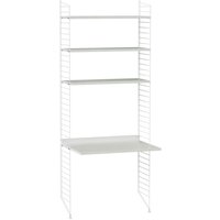 String Furniture - Schreibtisch mit Regal Kinderzimmer Bundle C von String Furniture