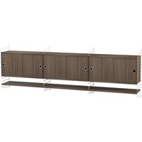 String Furniture - Sideboard zur Wandaufhängung Wohnzimmer Bundle E von String Furniture