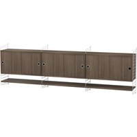 String Furniture - Sideboard zur Wandaufhängung Wohnzimmer Bundle E von String Furniture