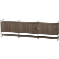 String Furniture - Sideboard zur Wandaufhängung Wohnzimmer Bundle E von String Furniture