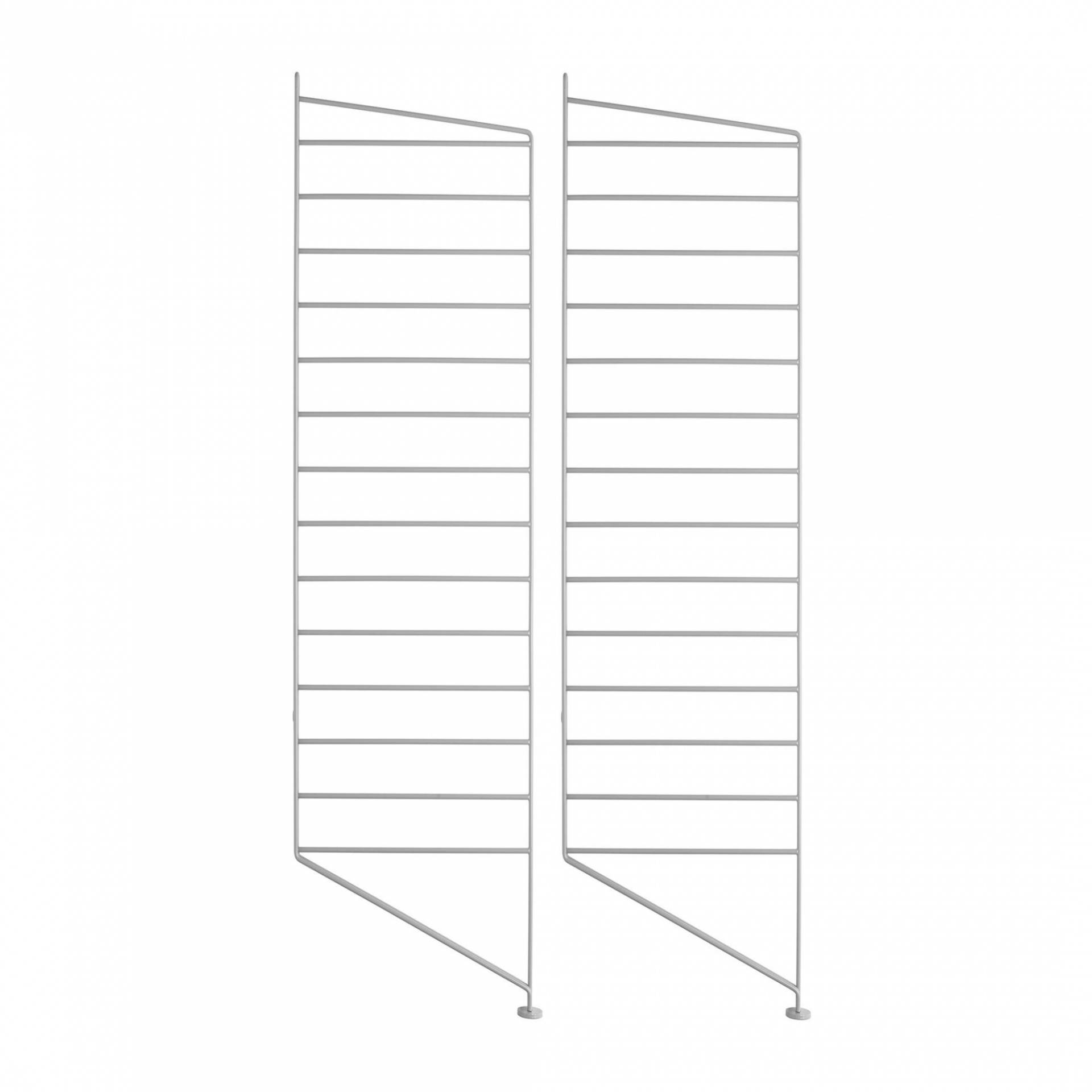 String - String System Bodenleiter 115x30cm - grau/pulverbeschichtet/115x30cm/2er Set von String