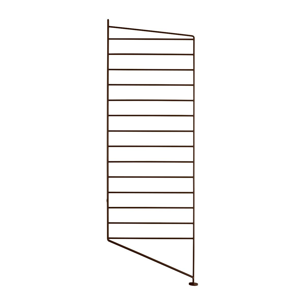 String Furniture - String System Bodenleiter 85x30cm - braun/pulverbeschichtet/85x30cm String Furniture - String System Bodenleiter 85x30cm - braun/pulverbeschichtet/85x30cm von String Furniture