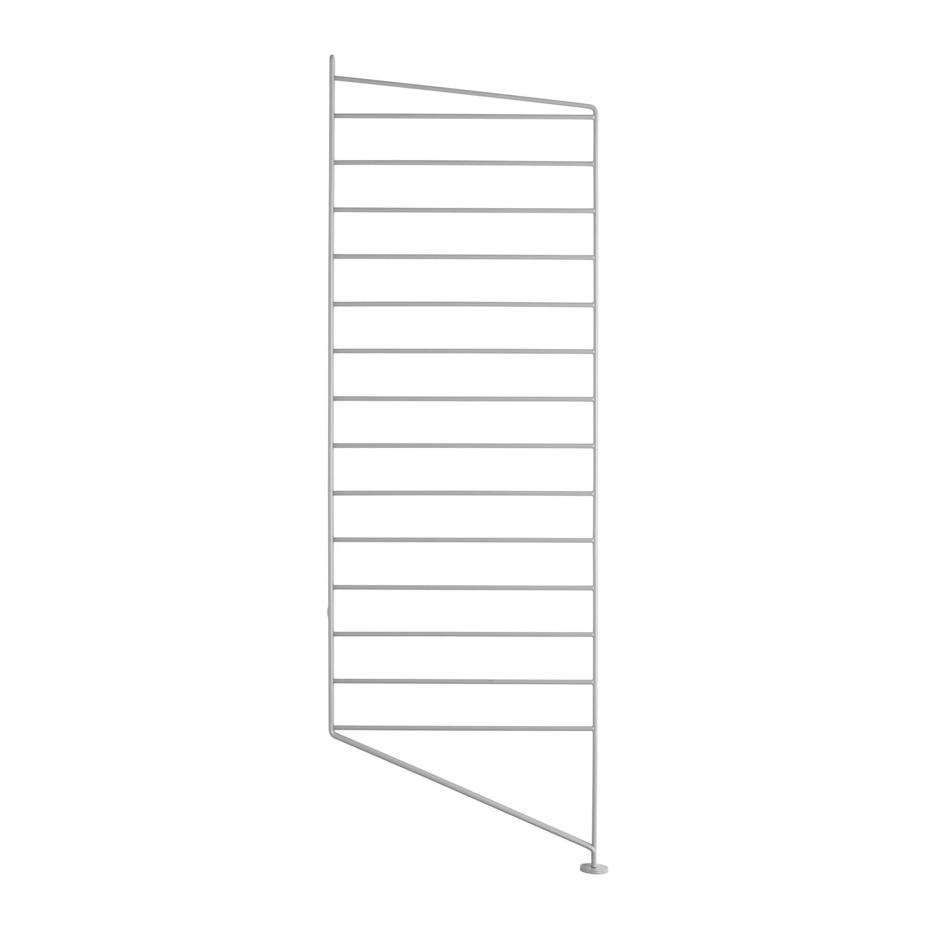 String Furniture - String System Bodenleiter 85x30cm - grau/pulverbeschichtet/85x30cm String Furniture - String System Bodenleiter 85x30cm - grau/pulverbeschichtet/85x30cm von String Furniture