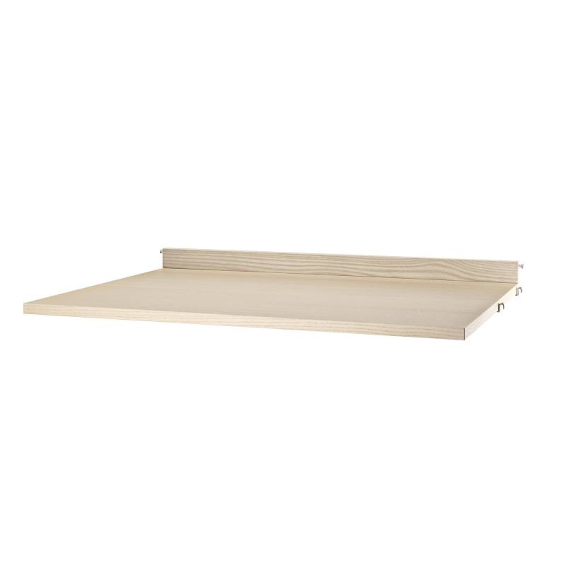 String Furniture - String System Schreibtischplatte - esche/natur/BxHxT 78x2x58cm von String Furniture