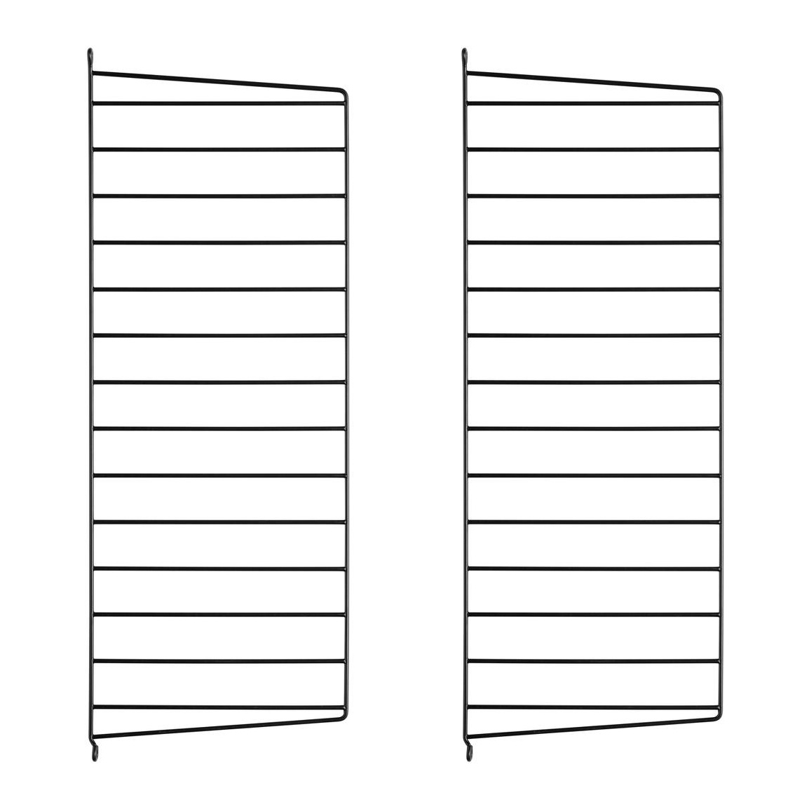 String Furniture - String System Wandleiter 75x30cm - schwarz/Wandmontage/75x30cm/2er Set String Furniture - String System Wandleiter 75x30cm - schwarz/Wandmontage/75x30cm/2er Set von String Furniture