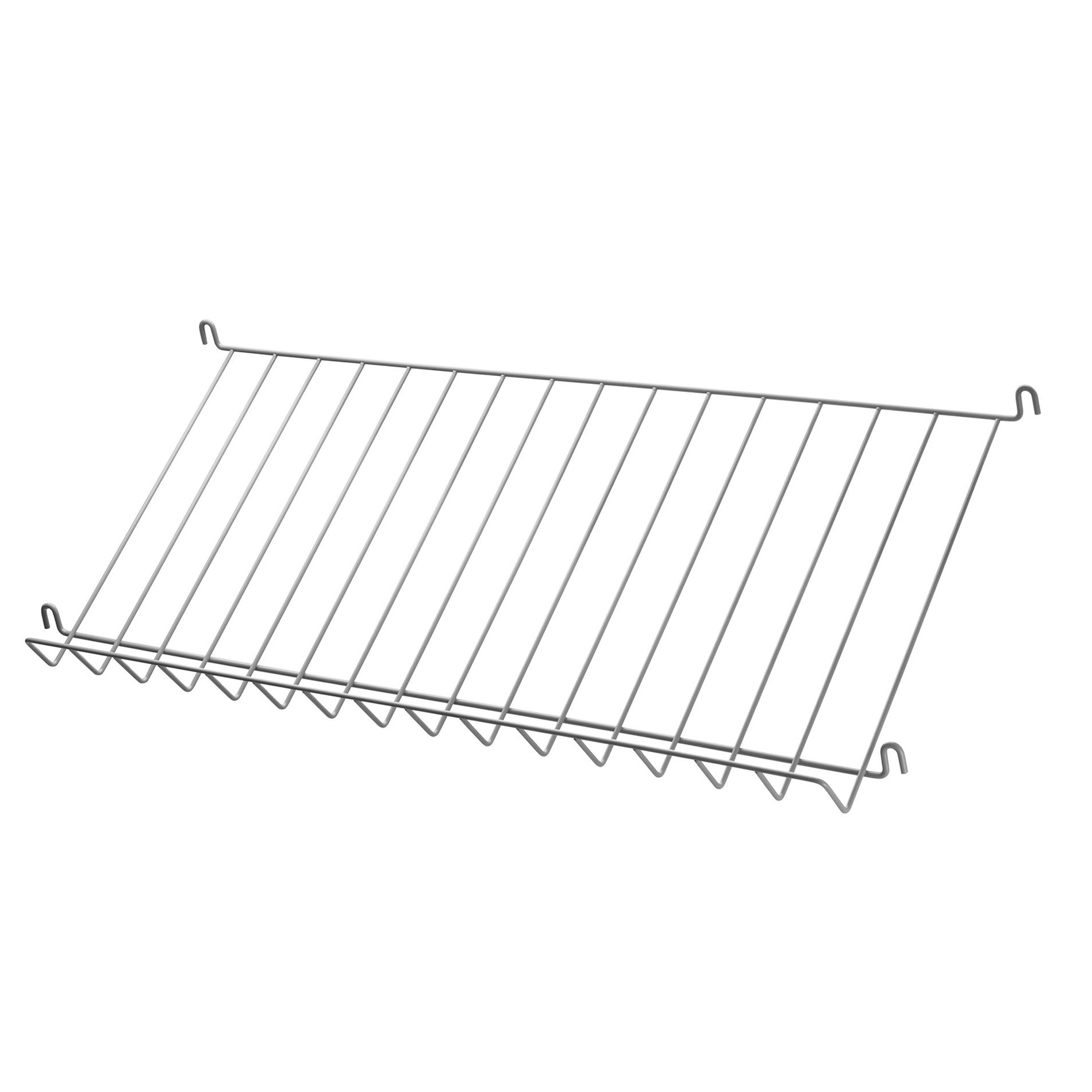 String - String System Zeitschriftenablage 78x30cm Stahl - grau/pulverbeschichtet/BxHxT 78x15x30cm von String