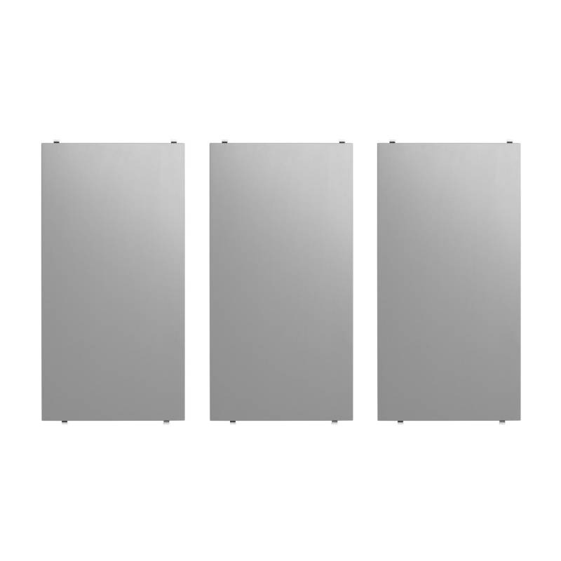 String System Regalboden 3er Set Regalbrett Holzbrett Regal 58x30cm Grau B-Ware von String