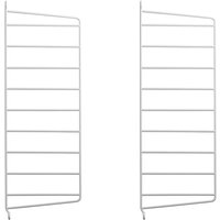 String - Wandleiter für String Regal 50 x 20 cm (2er-Set), weiß von String Furniture