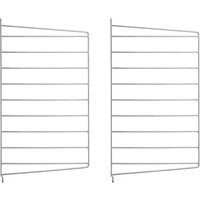 String - Outdoor Wandleiter für String Regal 50 x 30 cm (2er-Set), galvanisiert von String Furniture