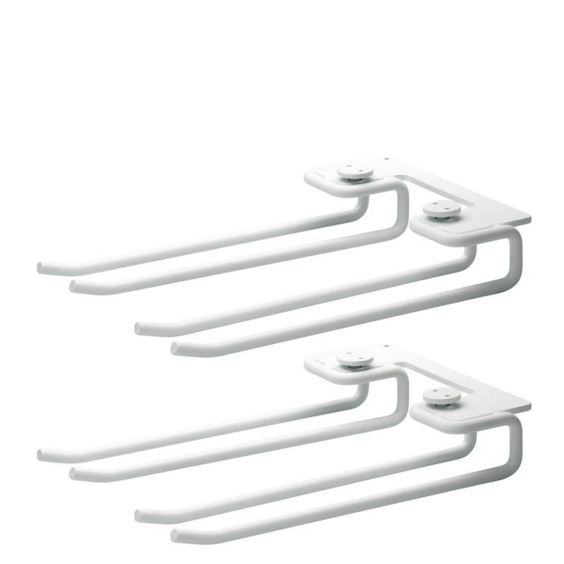 String Weinglashalterung Weinglashalter Stielgläser Halterung 2er Set 20 Cm Weiß B-Ware von String