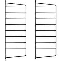 Wandleiter Set System schwarz 50 x 20 cm von String Furniture