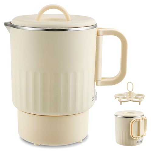 Faltbarer Wasserkocher 100ML Schwarz Reise Camping Wasserkessel - 600W 304 Edelstahl Elektrischer Wasserkocher BPA-freier - Doppelwand Design mit Automatische Konstanttemperatur und Dauerkochfunktion Faltbarer Wasserkocher 100ML Schwarz Reise Camping Wasserkessel - 600W 304 Edelstahl Elektrischer Wasserkocher BPA-freier - Doppelwand Design mit Automatische Konstanttemperatur und Dauerkochfunktion von Strixorn