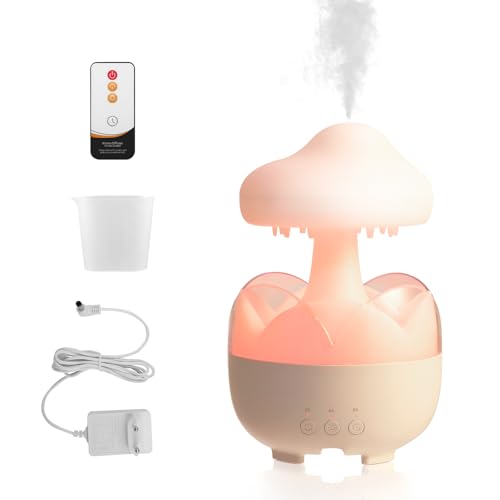 Strixorn Raindrop Aroma Diffuser Tragbarer Luftbefeuchter mit 7-Farben-Nachtlicht, 230ml für ätherisches, Automatische Abschaltung, für Büro & Schlafzimmer Strixorn Raindrop Aroma Diffuser Tragbarer Luftbefeuchter mit 7-Farben-Nachtlicht, 230ml für ätherisches, Automatische Abschaltung, für Büro & Schlafzimmer von Strixorn