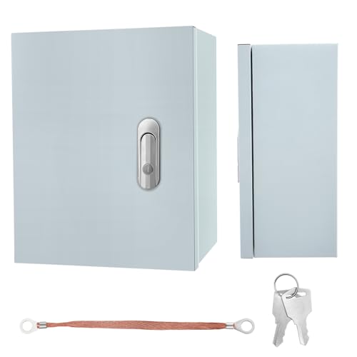Strixorn Schaltschrank Außen Wasserdicht 30x25x14cm Verteilerkasten, Robust pulverbeschichtet, Drehverschluss,verstärkte Montageplatte & Dichtring. Ideal für Industrie,Gewerbe,Wohnen Strixorn Schaltschrank Außen Wasserdicht 30x25x14cm Verteilerkasten, Robust pulverbeschichtet, Drehverschluss,verstärkte Montageplatte & Dichtring. Ideal für Industrie,Gewerbe,Wohnen von Strixorn