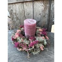 Adventsgesteck/Weihnachtsdekoration Tischschmuck Weihnachtliche Tischdekoration Gesteck Mit Kerze Weihnachtskranz Adventskranz Adventsgesteck/Weihnachtsdekoration Tischschmuck Weihnachtliche Tischdekoration Gesteck Mit Kerze Weihnachtskranz Adventskranz von Stroblume