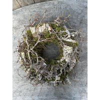 Naturkranz Zum Selber Dekorieren/Adventskranz Herbstkranz Türkranz Kranz Aus Moos Und Ästen Rustikaler Naturkranz Zum Selber Dekorieren/Adventskranz Herbstkranz Türkranz Kranz Aus Moos Und Ästen Rustikaler von Stroblume