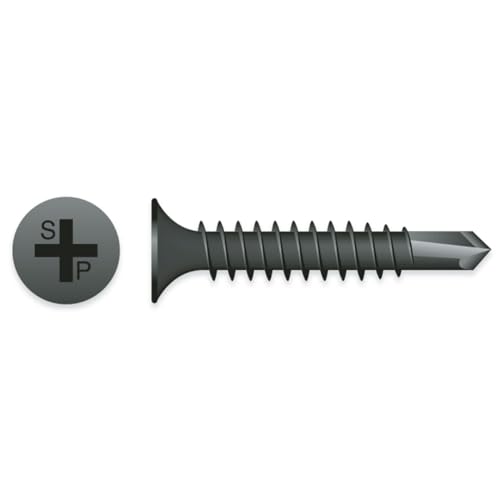 PHILLIPS BUGLE HEAD PHOSPHAT SELBSTBOHRENSCHRAUBEN 10 m Box #6 x 1-1/8 PHILLIPS BUGLE HEAD PHOSPHAT SELBSTBOHRENSCHRAUBEN 10 m Box #6 x 1-1/8 von Strong-Point