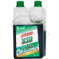 K70 PLUS 1LITRE halbsynthetisches 2-Takt-Motorenöl 1 Stück STRONG von Strong