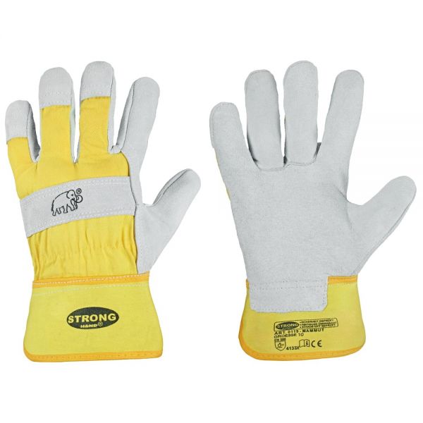 Stronghand Arbeitshandschuhe Mammut - Rindsleder Handschuhe - Größe... von Stronghand