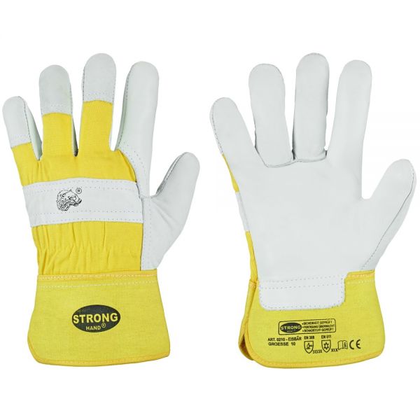 Stronghand Winter Arbeitshandschuhe Eisbär - Rindsleder Handschuhe ... von Stronghand