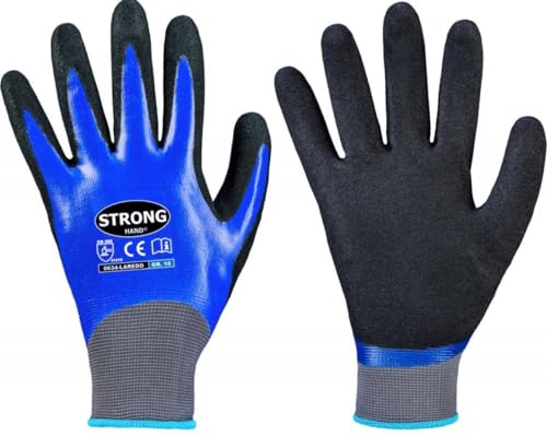 Stronghand 12 Paar Nitril-Handschuhe Laredo (10) von Stronghand