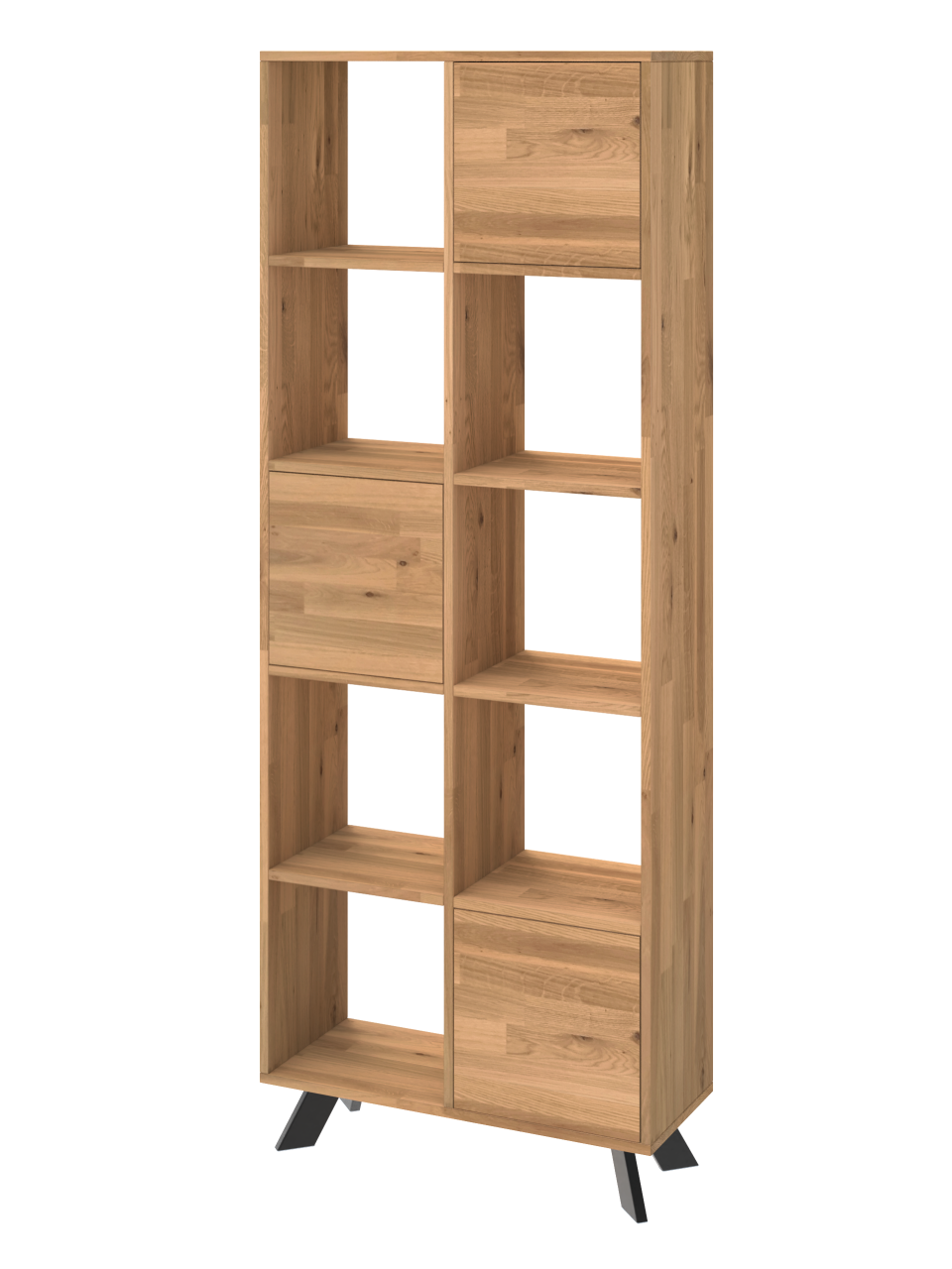 WOOD FRAME - REGAL TOLEDO BOX H5S2-D aus Eichenholz von Strongroom