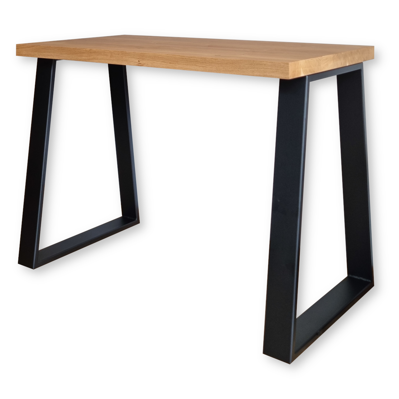 WOOD FRAME - Schreibtisch T-Z 70cm aus Eichenholz und Stahl von Strongroom