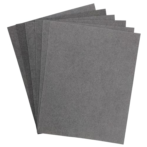 Strongthium 6 Stück asbestfreies Dichtungsmaterial Papierbogen Hochtemperaturbeständiges Dichtungspapier für Benzin, Diesel und kleine Motoren für DIY Wiederaufbau Dichtung Strongthium 6 Stück asbestfreies Dichtungsmaterial Papierbogen Hochtemperaturbeständiges Dichtungspapier für Benzin, Diesel und kleine Motoren für DIY Wiederaufbau Dichtung von Strongthium