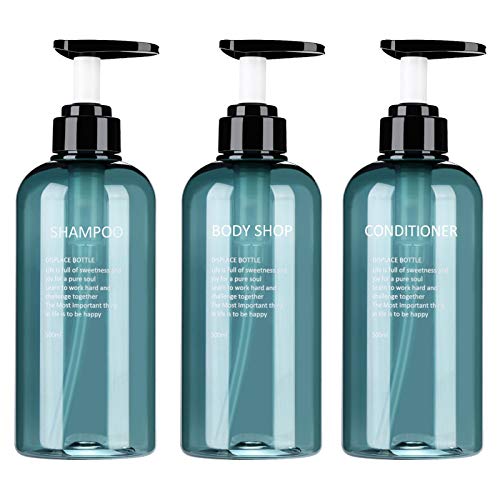 3 Stück Leer Seifenspender 300/500 Ml Leere Pumpflasche Zum Befüllen Seifenspender Flaschen Refillable Lotionspender Leerflasche Für Flüssige Shampoo Duschgel Spenderflasche Für Shampoo, Conditioner von Stronrive