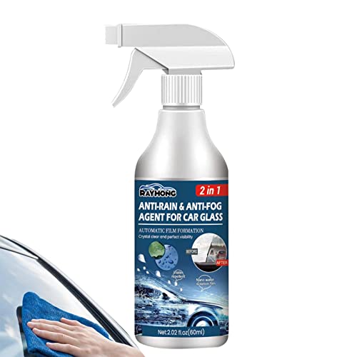 Antibeschlag Spray 60ml Antibeschlag Mittel Für Glas Regenabweiser Antibeschlag Spray Für Auto Rückspiegel Und Windschutzscheibe Auto Antibeschlag Spray Verhindert Das Beschlagen Von Glasfenstern von Stronrive