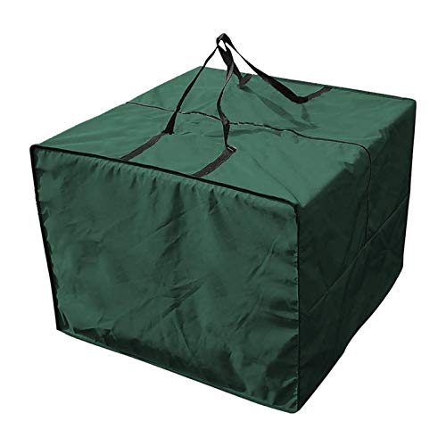 Aufbewahrungstasche für Palettenkissen, Wasserdicht Loungekissen Aufbewahrung Tasche Outdoor Kissen Aufbewahrungstasche Gartenpolster Schutzhülle für Patio Möbel Kissen, 81cm L x 81cm W x 61cm H von Stronrive