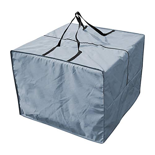 Aufbewahrungstasche für Palettenkissen, Wasserdicht Loungekissen Aufbewahrung Tasche Outdoor Kissen Aufbewahrungstasche Gartenpolster Schutzhülle für Patio Möbel Kissen, 81cm L x 81cm W x 61cm H Aufbewahrungstasche für Palettenkissen, Wasserdicht Loungekissen Aufbewahrung Tasche Outdoor Kissen Aufbewahrungstasche Gartenpolster Schutzhülle für Patio Möbel Kissen, 81cm L x 81cm W x 61cm H von Stronrive