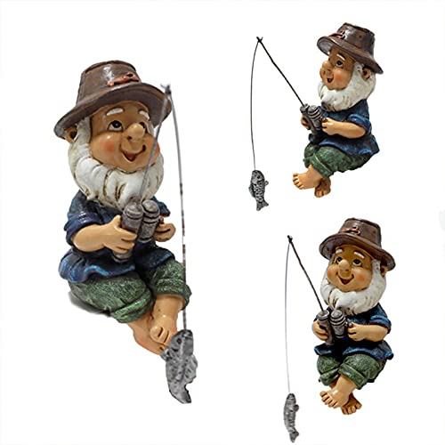 Gartenzwerg Ornamente - Lustig Gartendeko Wetterfest Garten Statuen Figur Gartenzwerge Statue Gartenfiguren Harz Gartenwichtel Für Märchen Gärten, Innen Außen Dekorationen Gartenzwerg Ornamente - Lustig Gartendeko Wetterfest Garten Statuen Figur Gartenzwerge Statue Gartenfiguren Harz Gartenwichtel Für Märchen Gärten, Innen Außen Dekorationen von Stronrive