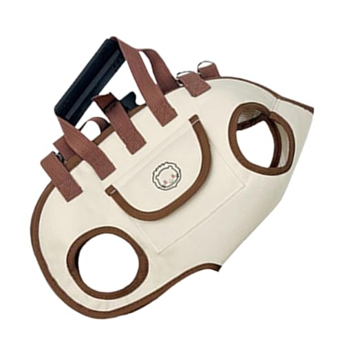 Rucksack für Hunde | Katzentransport Mit Snacktasche,Verstellbare Unterwegs Tasche Tragbare Haustier Transport Ausrüstung Für Reisen Training Spazieren Camping Täglich Indoor Outdoor von Stronrive