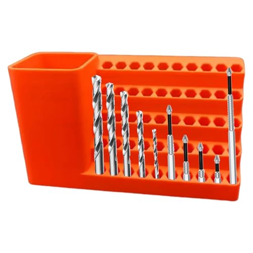 Sechskant-Schaft Bit Aufbewahrung - Robuste Pegboard Bohrersortierbox,Aufbewahrungslösung Für Werkzeugaufsätze In Garage Werkbank Werkstatt Schuppen Sechskant-Schaft Bit Aufbewahrung - Robuste Pegboard Bohrersortierbox,Aufbewahrungslösung Für Werkzeugaufsätze In Garage Werkbank Werkstatt Schuppen von Stronrive