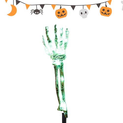 Skelett Arm Pflöcke, Halloween Dekoration, Solarbetriebene Geisterfriedhofselemente Für Gruselige Grundstücksdekoration Hinterhofweg Vorgarten Rasenschmuck Skelett Arm Pflöcke, Halloween Dekoration, Solarbetriebene Geisterfriedhofselemente Für Gruselige Grundstücksdekoration Hinterhofweg Vorgarten Rasenschmuck von Stronrive