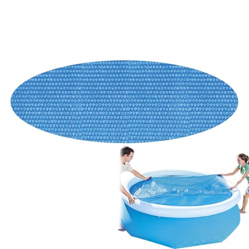 Solar-Poolabdeckung | Pool-Blasenabdeckung | Wärmespeicherdecke Faltbare Isolierfolie für Schwimmbad täglich Frauen Männer Wasserheizung Boden Pool Home von Stronrive