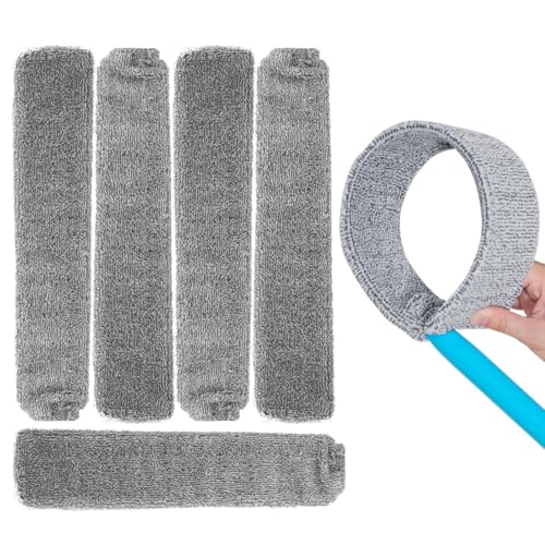 Staubtücher Nachfüllpack, 6 Stücke Mikrofaser Reinigungstücher, Waschbare Wiederverwendbare Reinigungszubehör, Für Küche Wohnzimmer Boden Wand unter Möbeln Couch Sofa Staubtücher Nachfüllpack, 6 Stücke Mikrofaser Reinigungstücher, Waschbare Wiederverwendbare Reinigungszubehör, Für Küche Wohnzimmer Boden Wand unter Möbeln Couch Sofa von Stronrive