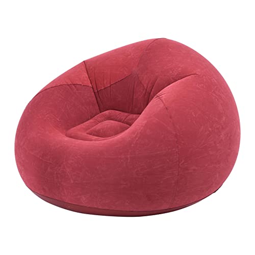 Stronrive Beanless Bag Chair - Weicher bequemer Beflockungsluftstuhl, Sitzsack Couch für Erwachsene Kinder von Stronrive
