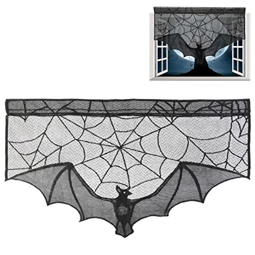 Stronrive Halloween Tischdecke Spitze Spinnennetz Halloween Kamin Tuch Blumen Spitze Scheibengardine Spitze Fenster Vorhang Wand Fenster Kamin Abdeckung Deko Spitze Küche Kurz Vorhang Halloween Deko Stronrive Halloween Tischdecke Spitze Spinnennetz Halloween Kamin Tuch Blumen Spitze Scheibengardine Spitze Fenster Vorhang Wand Fenster Kamin Abdeckung Deko Spitze Küche Kurz Vorhang Halloween Deko von Stronrive