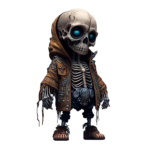 Harz-Skelett-Figuren, Sammelbare Halloween-Dekoration, Coole Heimdekoration, Skelettfiguren aus Kunstharz im gotischen Stil für den Raum Harz-Skelett-Figuren, Sammelbare Halloween-Dekoration, Coole Heimdekoration, Skelettfiguren aus Kunstharz im gotischen Stil für den Raum von Stronrive