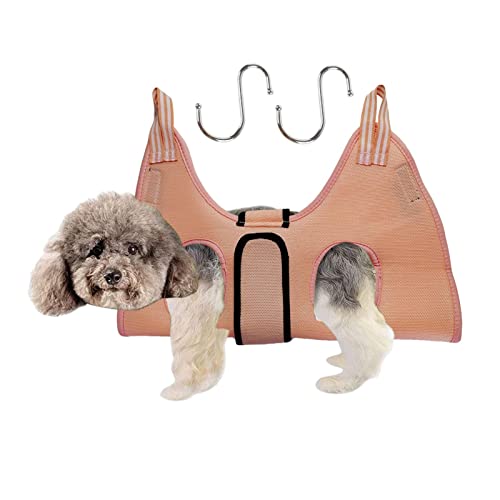 Stronrive Krallenscheren-Hängematte für Katzen,Hunde- und Katzennagelschere Sling Restraint Bag - Tragegurthalter für Haustiere mit S-Haken zum Schneiden, Untersuchen und Baden von Nägeln von Stronrive