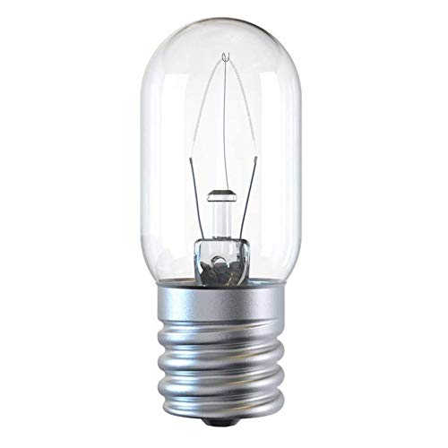 Stronrive Mikrowelle Glühlampe E17 Ofen Glühbirnen Backofen Glühlampe Halogenlampe Tropfen Glühbirnen 40W Klar Glühlampe für die Mikrowelle Öfen Kühlschränke von Stronrive