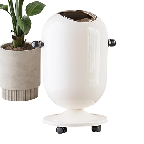 Stronrive Mülleimer Mit Deckel - 15 Liter Mülleimer Mit Deckel - Aufbewahrungsorganizer Recyclingbehälter Mit Rädern Für Büro Restaurant Wohnheim Wohnzimmer Schlafzimmer Camping Stronrive Mülleimer Mit Deckel - 15 Liter Mülleimer Mit Deckel - Aufbewahrungsorganizer Recyclingbehälter Mit Rädern Für Büro Restaurant Wohnheim Wohnzimmer Schlafzimmer Camping von Stronrive