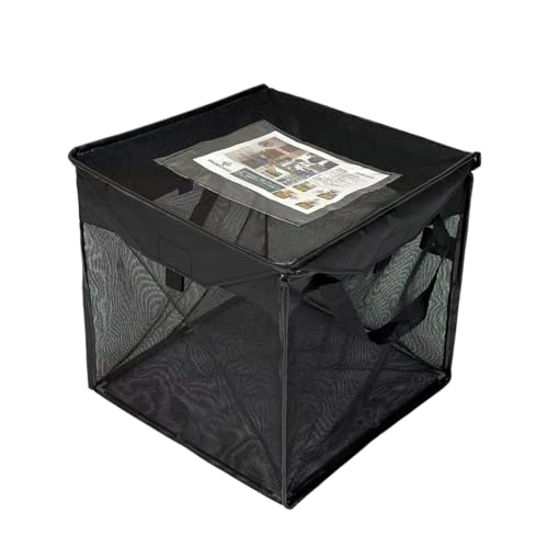 Stronrive Outdoor Mülleimer mit Deckel - 125 Liter Fassungsvermögen Für Draußen,Klappbarer Abfalleimer Für Terrasse Garten Haus Garage von Stronrive